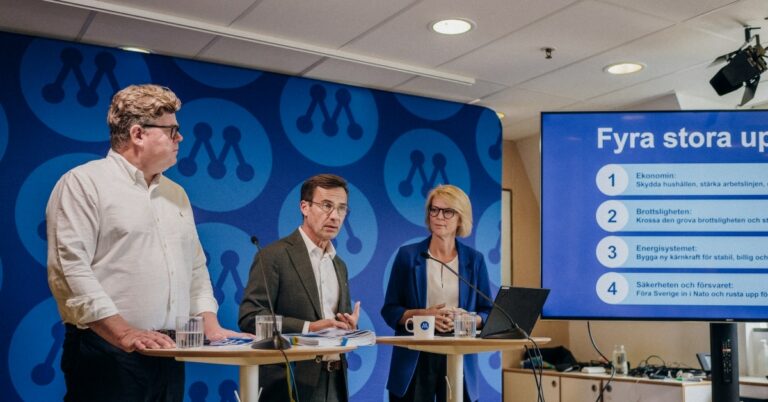 Moderaternas valmanifest 2022 – Så får vi ordning på Sverige