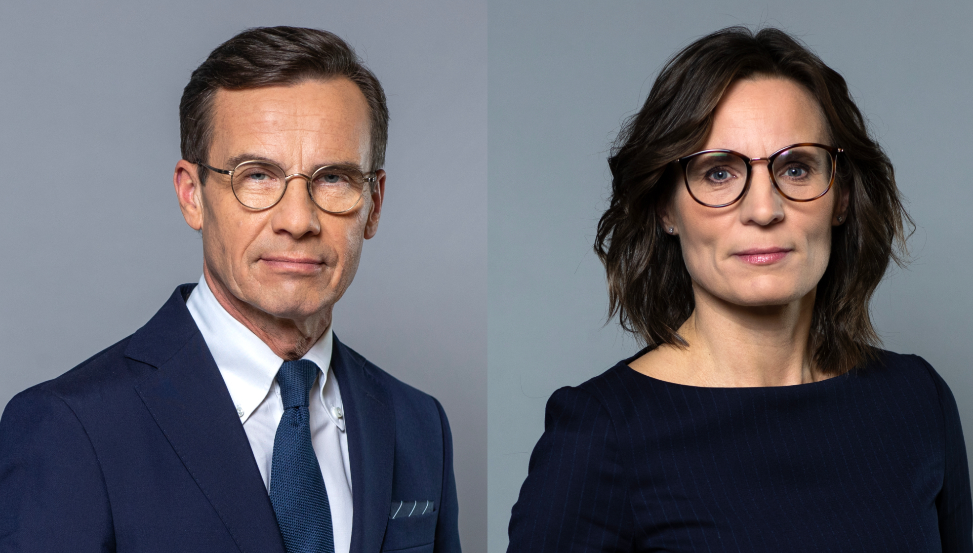 Ulf Kristersson och Jessika Roswall Kristian Pohl/Regeringskansliet