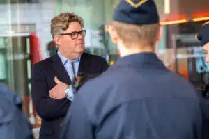 Lag och ordning. Gunnar Strömmer, justitieminister.