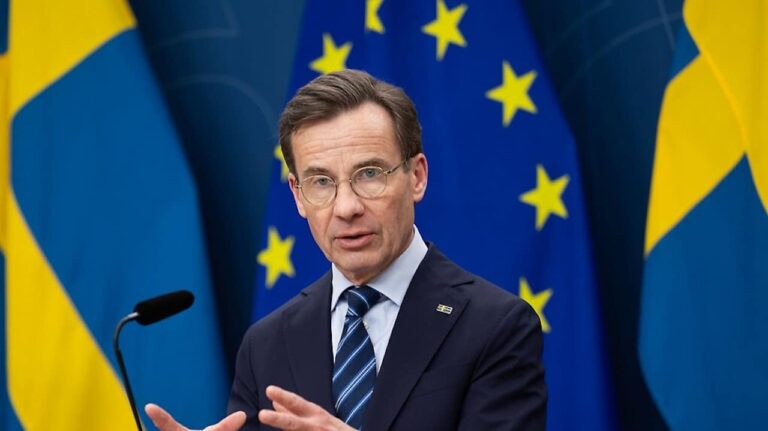 Statsminister Ulf Kristersson