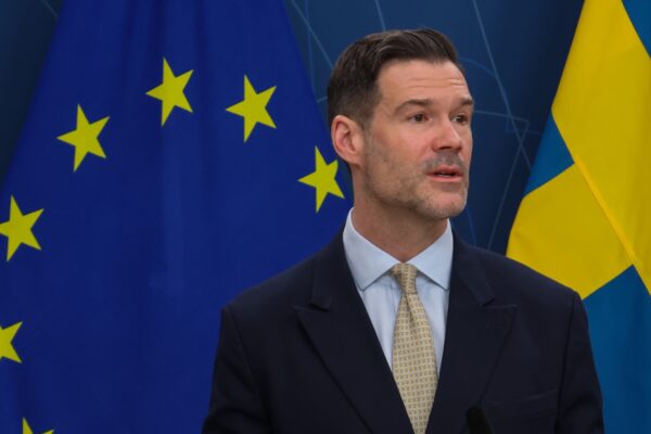 Migrationsminister Johan Forssell