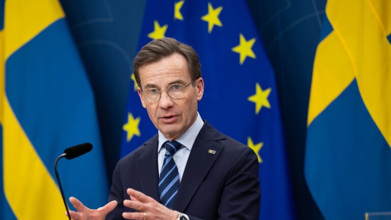 statsminister Ulf Kristersson