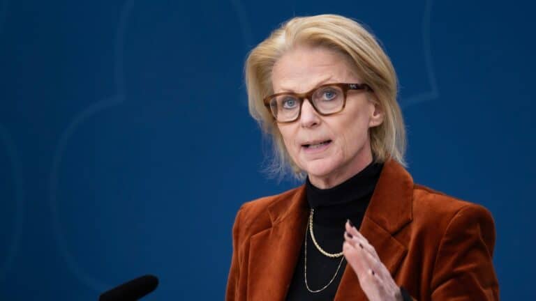 Finansminister Elisabeth Svantesson