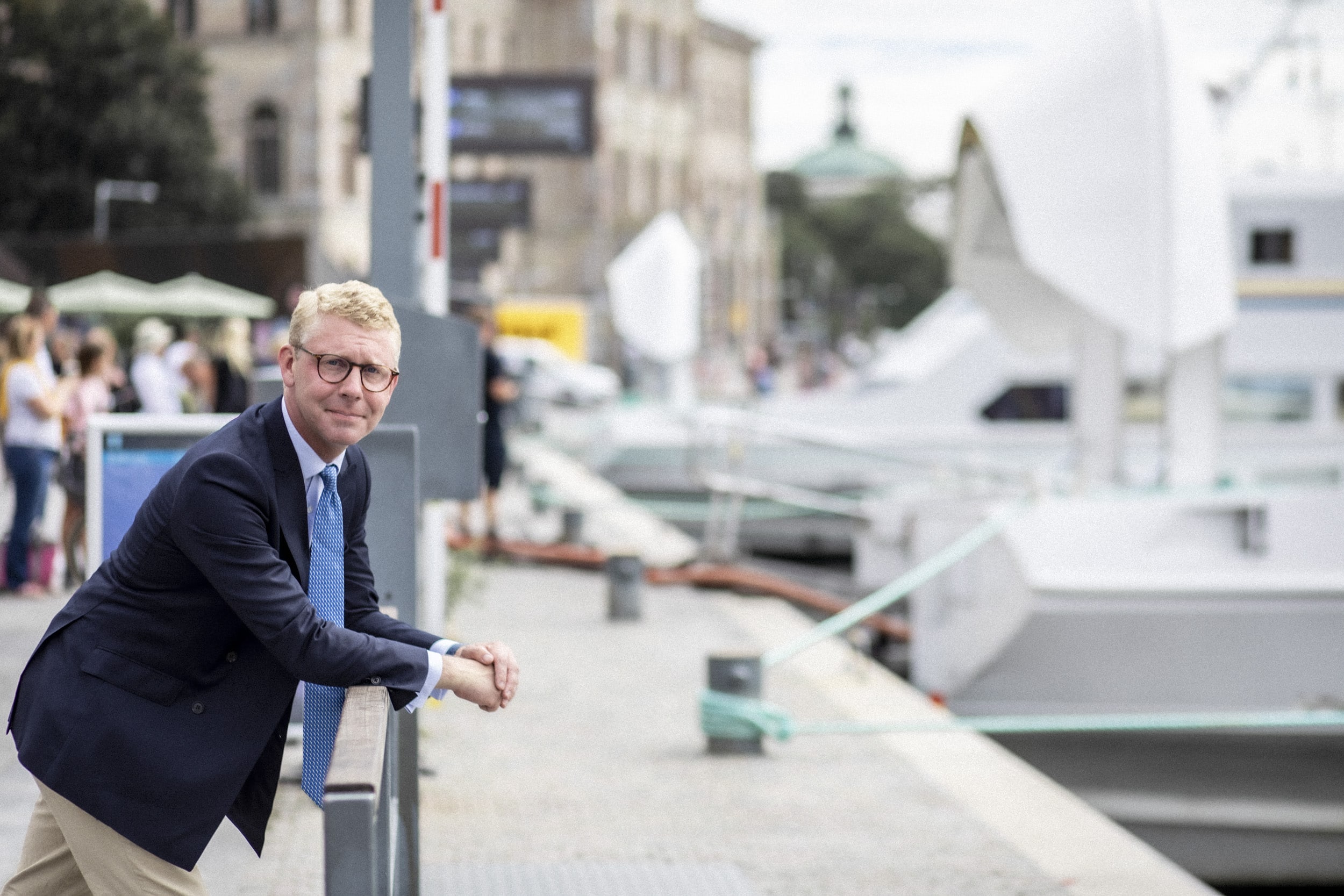 Kristoffer Tamsons presenterar ny riktning för Region Stockholm