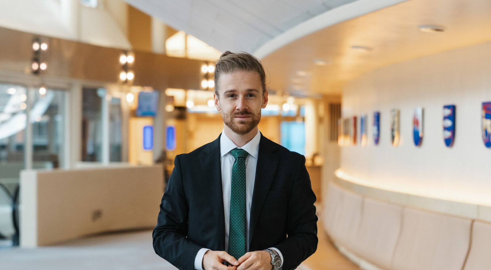 Jesper Skalberg Karlsson i riksdagen