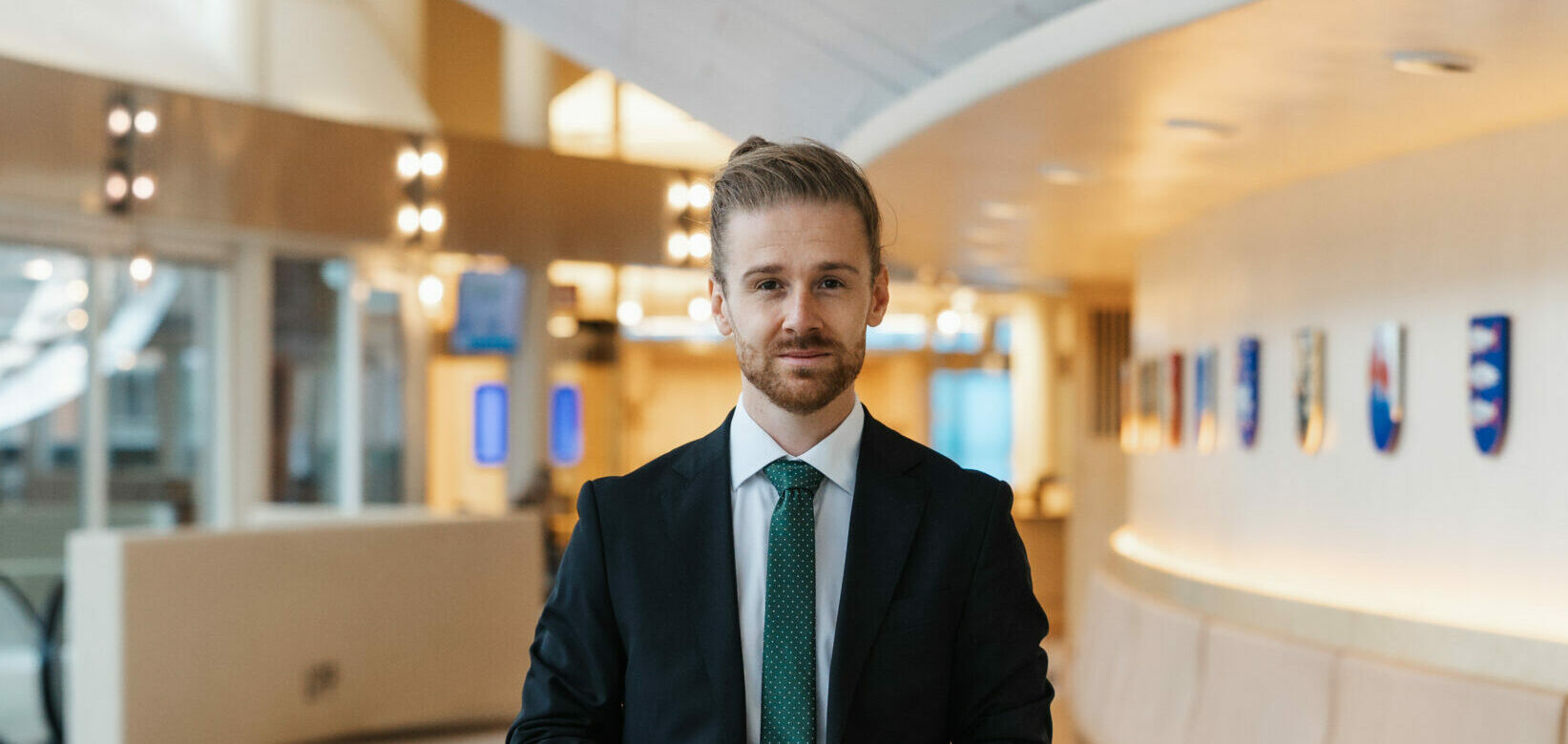 Jesper Skalberg Karlsson i riksdagen