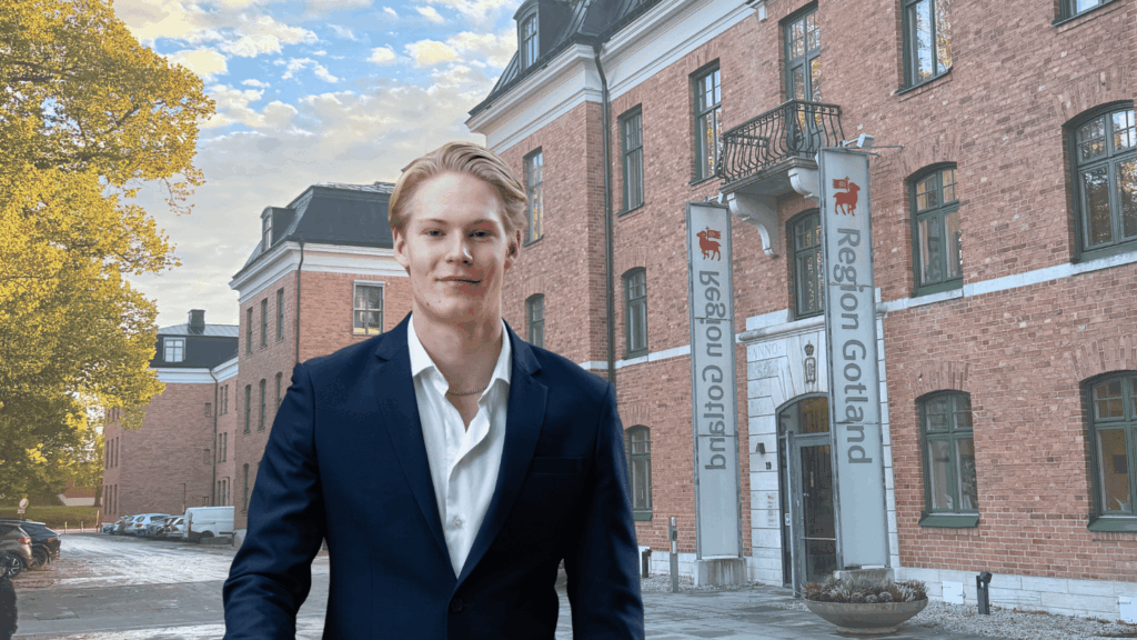 Melwin Hesselsten Ågren Ordförande MUF Gotland